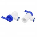 Uxcell Tank Ball Valve 1 4npt X 4-inch Tube 5pcs For Ro Water Reverse Osmosis Filter System