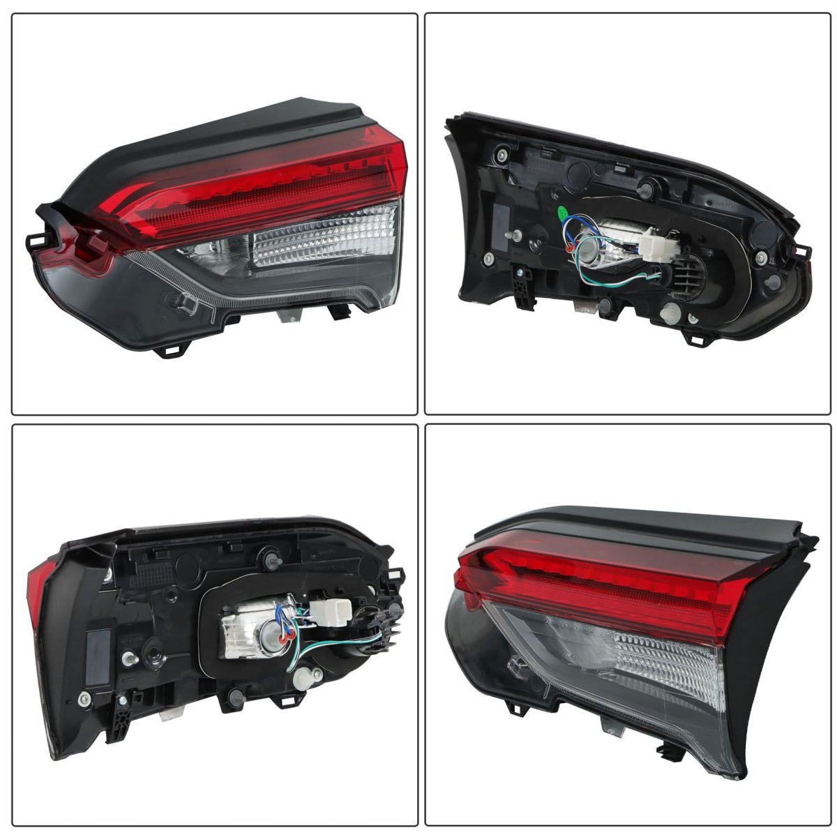 Passenger Side Inner Tail Light Replacement For Toyota Rav4 2019 2020 2021 Rh To2803148 81580-0r060 Red Led Rear Right Assembly