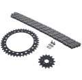 104l Non O Ring Chain Sprocket Black 15 41 Fits Yamaha Yfz350 350 Banshee 1993-1996