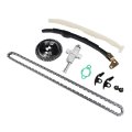 Flynsu Timing Chain Tensioner Guide Sprocket Kit Replacement For Hisun 500 Utv Engine 14520-004-0000 14630-004-0002 