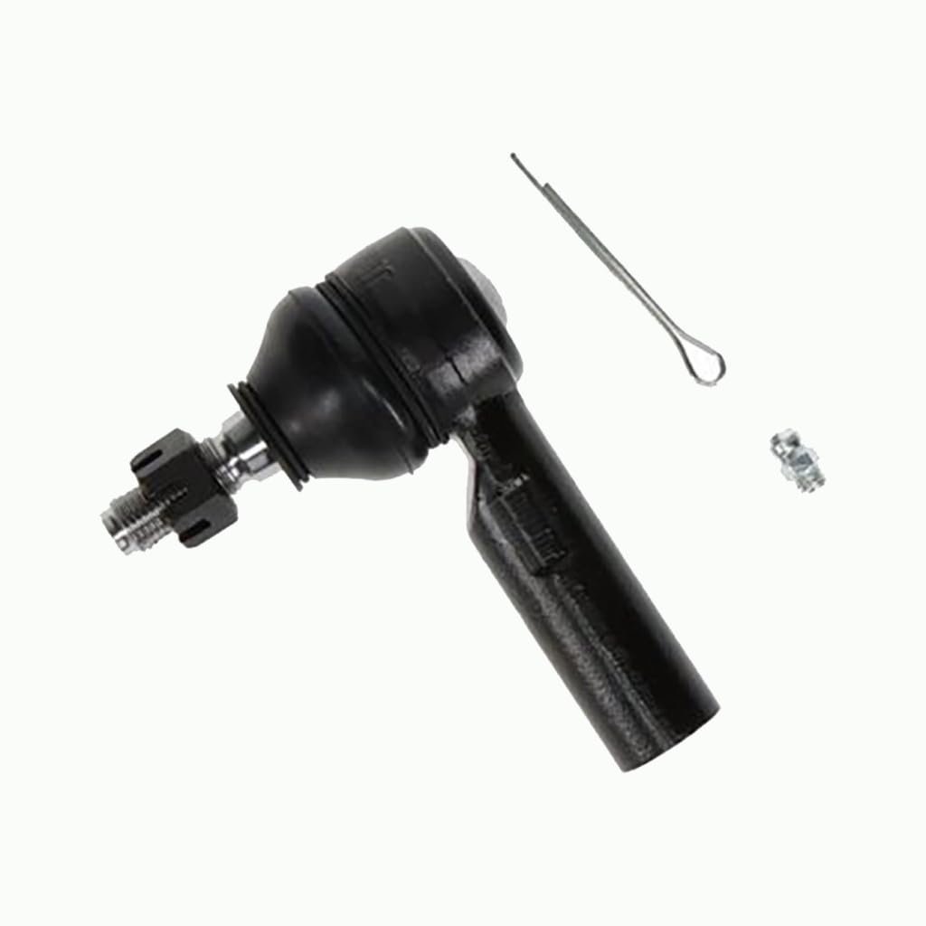 Outer Steering Tie Rod End For Chevy Prizm 1998 1999 2000 2001 2002 Uncoated Straight Type With Dust Boot And Grease Fitting
