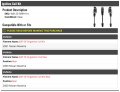 Ignition Coil Kit 3-piece Compatible With 2000-2001 Nissan Maxima