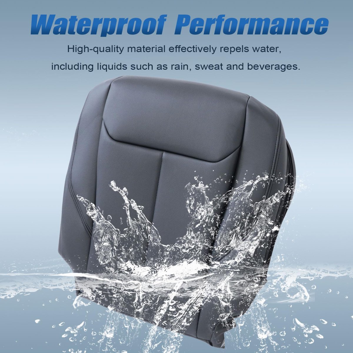 Driver Side Bottom Leather Seat Cover Black For Bmw F30 320i 330i 340i 328d 335i 2012 2013 2014 2015 2016 2017 2018 Fits Heated