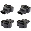 4pcs Engine Throttle Position Sensor Fits For 1997-2004d F-250 2003-2005 Lincoln Aviator 1995-2004 Mercury Grand Marquis 