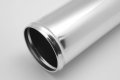 Autobahn88 Alloy Pipe Glossy Polished Mandrel Bend Elbow 90-degree Od 2 25 57mm L 12 300mm For Direct Replacement Of Engine Bay