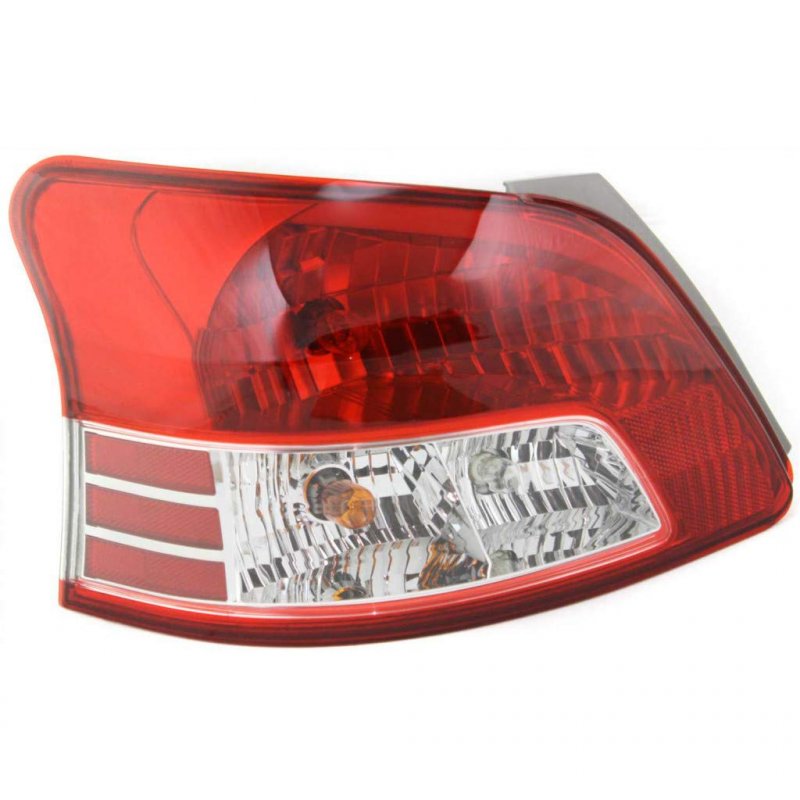 2007-2012 Toyota Yaris Rear Tail Light Driver Side Assembly Unit To2818133 Base For Sedan 81561-52550