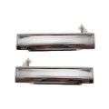 Exterior Door Handle Pair For Oldsmobile Cutlass Ciera 1982 1996 Front Or Rear Driver And Passenger Side Chrome Gm1322101 