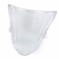 Httmt- Clear Double Bubble Windshield For Kawasak Zx6r Zx-6r 09-14 Zx-10r 2008-2010 P N Cfp-1199-3-cl