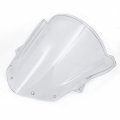 Httmt- Clear Double Bubble Windshield For Kawasak Zx6r Zx-6r 09-14 Zx-10r 2008-2010 P N Cfp-1199-3-cl