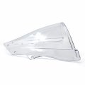 Httmt- Clear Double Bubble Windshield For Kawasak Zx6r Zx-6r 09-14 Zx-10r 2008-2010 P N Cfp-1199-3-cl