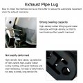 4x Exhaust Mount Rubber Insulator Grommet Hanger Bushing Rod Support For 2016 Mazda Cx-5 Grand Touring Sport Utility 4-door