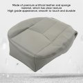 Car Seats Cover Driver Bottom Seat Artificial Leather Cushion Mat