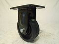 6 X 2 Rigid Towing Caster With Polyurethane Wheel 1300 Lbs Each Precision Bearing 