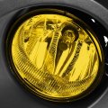 Auto Dynasty Fog Lights For 2009-2014 Ford F-150 Pair Of Bumper Driving With Switch Chrome Housing Amber Lens 