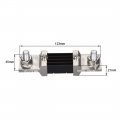 Uxcell Shunt Resistor 500a 75mv For Dc Current Ammeter Analog Panel Meter External Fl-2 Divider