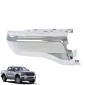 Rear Bumper End Set Left Side Chrome Replacement For Ranger 2019-2023 Without Park Assist Sensor Holes 