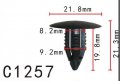 Autobahn88 X Mas-tree-type Nylon Clip For Universal Use Type-11 Pack Of 20