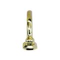 10 Pack Rok Hardware 3 76mm Hole Centers Hexa Style Brass Pull Handle 4-1 8 105mm Overall Length 
