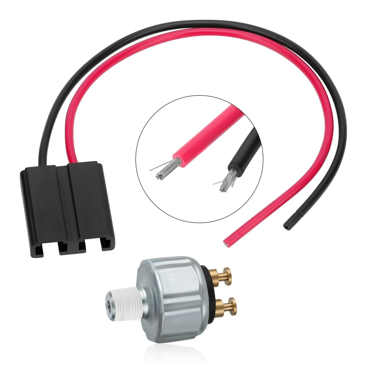 Brake Switch Stoplight Pressure And Pigtail Wire Connector For Polaris Rzr 570 800 2010 2014 Ranger 500 Part Number