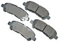Act1325 Proact Ultr Ceramic Disc Brake Pad Kit For Passenger Car Rear Position 