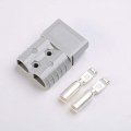 Mr Brighton Led 175amp Anderson Compatible 2 Pole Power Connector Plug Grey W Terminals For 1 0 Awg Wire 4 Housing 8 Terminal 