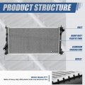 Auto Dynasty Dpi 13347 Factory Style 1-row Cooling Radiator Compatible With Toyota 86 17-20 Fr-s Subaru Brz 2 0l H4 13-20