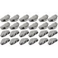 24pcs Engine Rocker Arm 12565203 For Buick Cadillac Chevrolet Gmc Pontiac Saturn Oldsmobile Saab Silver Adjustable Arms Set 