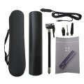 Usonline911 Portable Air Compressor Mini Tyre Inflator Electric Tire Pump For Car Bicycle Rechargeable With Led Light Black