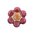 10 Pack Rok Hardware Flower Child Style Ceramic Pastel Red 1-9 16 Decorative Kitchen Vanity Dresser Cabinet Drawer Door Knob 