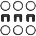 Caltric Primary Clutch Roller Weights With Sliders Kit Compatible Yamaha Bruin 350 Yfm350 2004-2006
