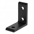 8020 4115 10 Series Aluminum 4 Hole Tall Inside Corner Bracket 90 Degree Angle For 80 20 T Slot Extruded Extrusion 1 Black 