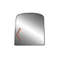 Fit System 44249 Gm Towing Mirror Replacement Glass Assembly With Led Turn Signal 