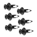 Nylon Rivets For Dodge Dakota 1990 Black 6 Pieces Replacement 91502sm40000 N8039465 N803946s 