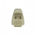 X Autohaux Beige Sun Visor Retainer Support Clip For 07-13 Chevy Silverado Tahoe Gmc Sierra 15882854 2 Pcs