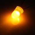 Iivverr 50pcs 5mm Round Red Yellow Diffused Emitting Diode Led Light Lamp Bulb 50 Unids 5 Mm Redondo Amarillo Rojo Diodo Emisor