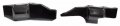 Empi Air Deflector Plates Black Pair Dune Buggy Baja Bug
