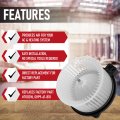 Hvac Heater Blower Motor With Fan Replacement By Aa Ignition Compatible 2014018 Mazda 3 2013-2016 Cx-5 2 0l 2 5l Replaces