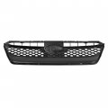 Hecasa Front Bumper Grill Compatible With 2015-2017 Subaru Wrx 91121va060 Su1200160 Grille Plastic Abs Painted Black