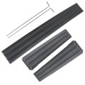 3 Piece Tailgate Flexible Step Trim Molding Cap Black 9l3z9941018aa 9l3z9941019a Replacement For 2009 2010 2012 2013 2014 F150 