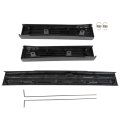 3 Piece Tailgate Flexible Step Trim Molding Cap Black 9l3z9941018aa 9l3z9941019a Replacement For 2009 2010 2012 2013 2014 F150