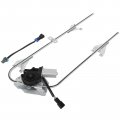 Power Window Regulator With Motor Fits 2000 For International Harvester 5000 2001-2003 9900ix Sfa Front Left 