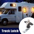 X Autohaux T Shaped Handle Door Lock Latch With Keys Truck Trailer Cabinet Tool Box Zinc Alloy