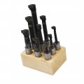 1 2 Boring Bar Set C6 9 Pcs Carbide Tipped Bars 3 4 Shank Lathe Tool