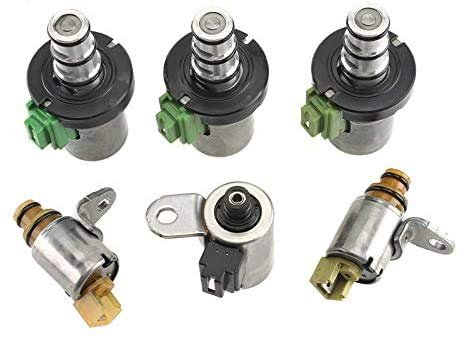 6 Pcs 4f27e Transmission Shift Epc Pwm Solenoid For Mazda 2 3 5 Cx-7 Mpv