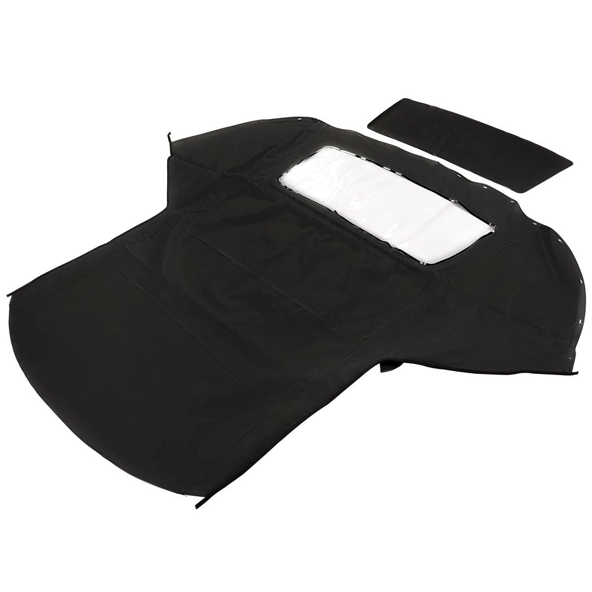 Convertible Soft Top For 1994-2002 Chevrolet Camaro Pontiac Firebird Clear Plastic Window Black Sailcloth Vinyl Roof