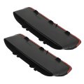 1 Pair 68378080ab Car Hood Air Vent Cover Black Front Side For Dodge Challenger Redeye 2019 2020 Replaces 68378081ab 