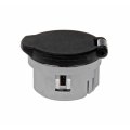 Plug Retainer For Cadillac Escalade 2007 To 2014 Black Plastic Standard Replacement Push In Attachment Replaces 20983936 And