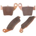 Sintered Brake Pads Front And Rear Fa185 Fa346 Fits For Honda Cr125r 2002-2007 2 Pairs