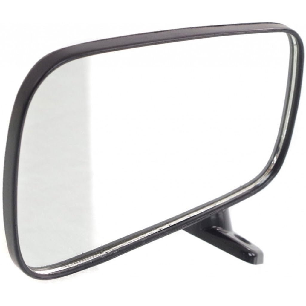 Volkswagen Cabriolet 1985 To 1993 Door Mirror Driver Side Manual Remote Non Heated Folding Textured Black Replacement For