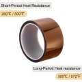 Heat Resistant Tape 4 Pcs High Temperature Transfer Polyimide Film Adhesive 50mm X 33m 108ft